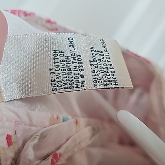 Laura Ashley Floral Dress in Kids Size 3t EUC - Picture 8 of 9